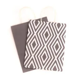 Hallmark 12.5" 12-Pack Assorted Kraft Paper Gift Bags -Hot Sale Hallmark Store 12.5 Prints and Solids 12Pack Assorted Gift Bags 5EGB6049 09