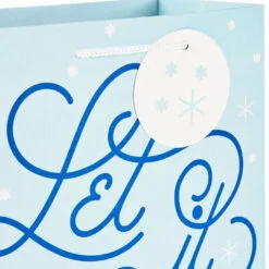 Hallmark Let It Snow 8-Pack Holiday Gift Bags, Assorted Sizes And Designs -Hot Sale Hallmark Store 8 Pack Assorted Holiday Gift Bags XGB1403 05