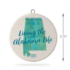 Hallmark Alabama Personalized State Ornament -Hot Sale Hallmark Store Alabama Personalized State Ornament 1999QHE1711B50 03