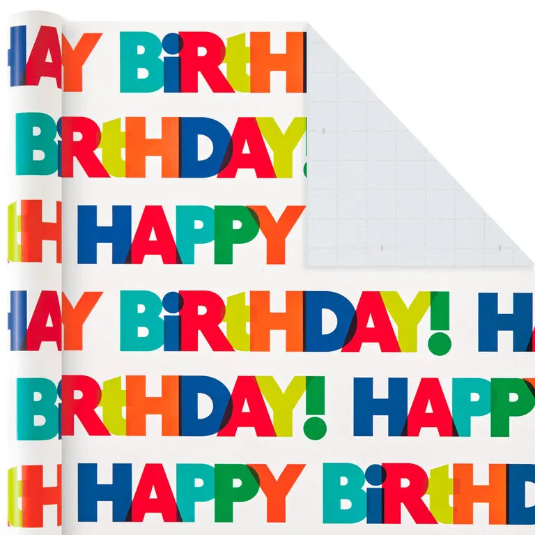 Hallmark All Occasions Wrapping Paper Rolls, 6 Pack 9 Hallmark All Occasions Wrapping Paper Rolls, 6 Pack - Image 9