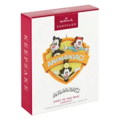 Hallmark Animaniacs™ Zany To The Max! Ornament 9 Hallmark Animaniacs™ Zany To The Max! Ornament -Hot Sale Hallmark Store Animaniacs Logo Keepsake Ornament 1899QXI6057 04