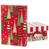 Hallmark Assorted 12-Pack Designed Christmas Shirt Boxes