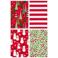 Hallmark Assorted 12-Pack Designed Christmas Shirt Boxes -Hot Sale Hallmark Store Assorted 12Pack Designed Christmas Shirt Boxes 5XBC1096 05