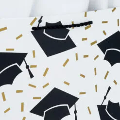 Hallmark 13" Assorted Grad Designs 3-Pack Large Gift Bags With Tissue Paper -Hot Sale Hallmark Store Assorted Grad Designs 3Pack Large Gift Bags With Tissue Paper 5GBC1015 04