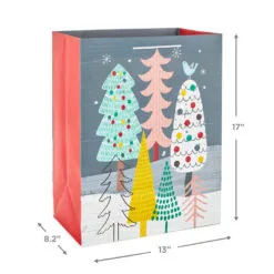 Hallmark 17" Assorted Mod Designs 3-Pack XXL Christmas Gift Bags -Hot Sale Hallmark Store Assorted XXL Mod Designs Christmas Gift Bags 5XGB1400 03