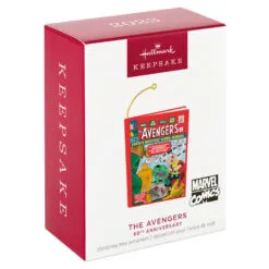Hallmark Marvel Comics The Avengers 60th Anniversary Ornament -Hot Sale Hallmark Store Avengers Comic Book Keepsake Ornament 2099QXI7469 04