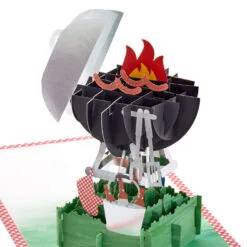 Hallmark Just For You BBQ Grill 3D Pop-Up Birthday Card -Hot Sale Hallmark Store BBQ Grill 3D PopUp Birthday Card 1299LAD2898 04