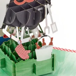 Hallmark Just For You BBQ Grill 3D Pop-Up Birthday Card -Hot Sale Hallmark Store BBQ Grill 3D PopUp Birthday Card 1299LAD2898 05