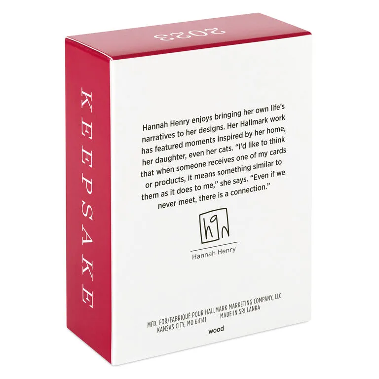 Hallmark Baby Boy's First Christmas Bear 2023 Ornament 5 Hallmark Baby Boy's First Christmas Bear 2023 Ornament - Image 5