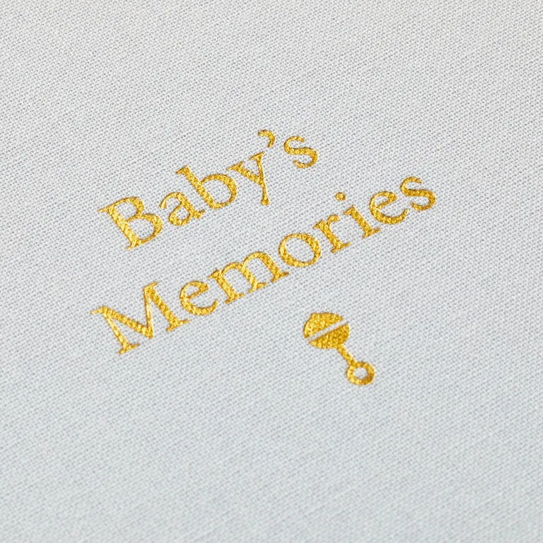 Hallmark Baby's Memories Gray Memory Box 3 Hallmark Baby's Memories Gray Memory Box - Image 3