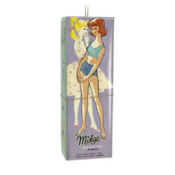 Hallmark Barbie™ Barbie's Best Friend, Midge™ Ornament -Hot Sale Hallmark Store Barbie Midge in Box Keepsake Ornament 1899QXI7009 06