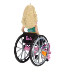 Hallmark Barbie™ Fashionista With Wheelchair Ornament -Hot Sale Hallmark Store Barbie in Wheelchair Keepsake Ornament 1999QXI7017 06