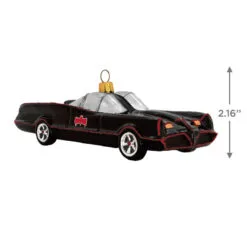 Hallmark Batman™ The Classic TV Series Batmobile™ Glass Ornament 8 Hallmark Batman™ The Classic TV Series Batmobile™ Glass Ornament -Hot Sale Hallmark Store Batmobile Keepsake Ornament 1QEP3049 03