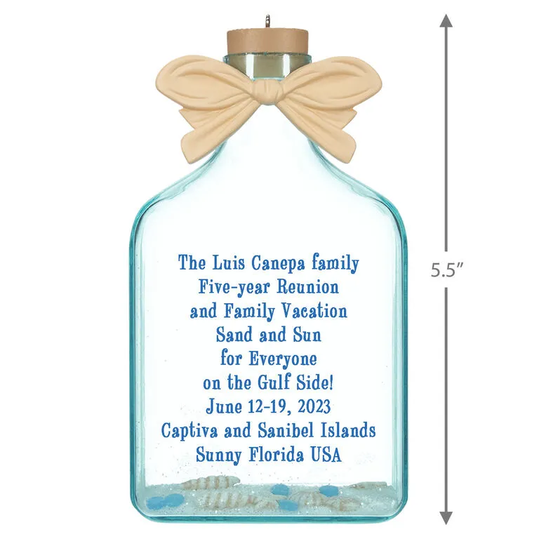 Hallmark A Day At The Beach Personalized Text Ornament 3 Hallmark A Day At The Beach Personalized Text Ornament - Image 3