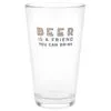 Hallmark Beer Is A Friend Pint Glass, 16 Oz.
