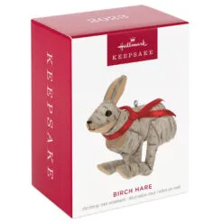 Hallmark Birch Hare Ornament 9 Hallmark Birch Hare Ornament -Hot Sale Hallmark Store Birch Wood Rabbit Keepsake Ornament 1599QGO2969 04