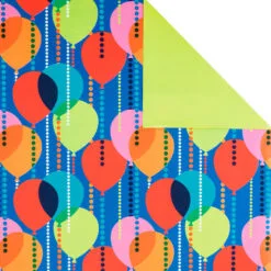 Hallmark Birthday Celebration 3-Pack Reversible Wrapping Paper -Hot Sale Hallmark Store Birthday Celebration 3Pack Reversible Wrapping Paper 5EWR2946 05