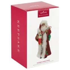 Hallmark Black Father Christmas Ornament -Hot Sale Hallmark Store Black Father Christmas Santa Keepsake Ornament 2499QSM7847 04