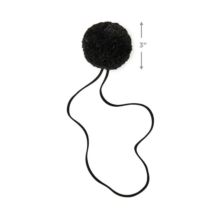 Hallmark 26" Black-and-White Fabric Gift Wrap With Elastic Band 5 Hallmark 26" Black-and-White Fabric Gift Wrap With Elastic Band - Image 5