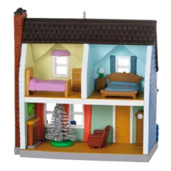 Hallmark Nostalgic Houses And Shops Special Edition 2023 Ornament -Hot Sale Hallmark Store Blue Clapboard House Keepsake Ornament 2599QXE3309 06