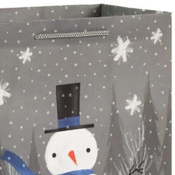 Hallmark Bulk Blue And Gray 18-Pack Holiday Gift Bags, Assorted Sizes And Designs -Hot Sale Hallmark Store Blue and Gray Holiday Gift Bags Bulk Pack 5XGB1425 06
