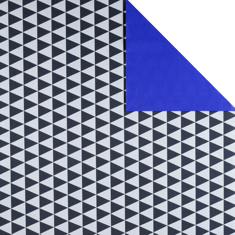 Hallmark Bold Patterns And Solids 3-Pack Reversible Wrapping Paper 5 Hallmark Bold Patterns And Solids 3-Pack Reversible Wrapping Paper - Image 5