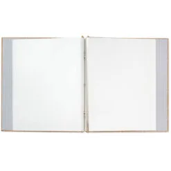 Hallmark Hexagons On Kraft Large Refillable Photo Album -Hot Sale Hallmark Store Brown Kraft Paper Geometric Refillable Photo Album 1EDY3155 03