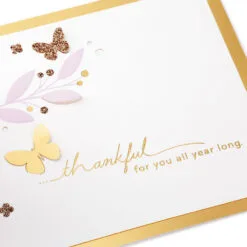 Hallmark Butterfly Bouquet Thankful For You 3D Pop-Up Thinking Of You Card 10 Hallmark Butterfly Bouquet Thankful For You 3D Pop-Up Thinking Of You Card -Hot Sale Hallmark Store Butterfly Flowers 3D PopUp Thinking of You Card 1299LAD9643 03