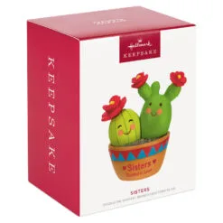 Hallmark Cactus Sisters Ornament -Hot Sale Hallmark Store Cactus Sisters Rooted in Love Keepsake Ornament 1599QGO2569 04