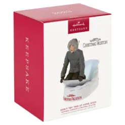Hallmark National Lampoon's Christmas Vacation™ Don't Try This At Home, Kids! Ornament With Light And Sound -Hot Sale Hallmark Store Christmas Vacation Clark on Sled Keepsake Ornament 2499QXI6269 04