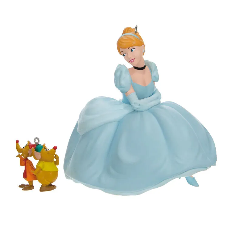 Hallmark Disney Cinderella Jaq And Gus Love Cinderelly Christmas Ornaments, Set Of 2 1 Hallmark Disney Cinderella Jaq And Gus Love Cinderelly Christmas Ornaments, Set Of 2