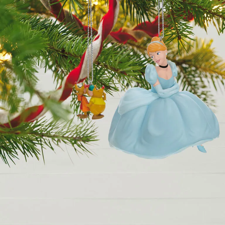 Hallmark Disney Cinderella Jaq And Gus Love Cinderelly Christmas Ornaments, Set Of 2 2 Hallmark Disney Cinderella Jaq And Gus Love Cinderelly Christmas Ornaments, Set Of 2 - Image 2