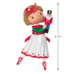 Hallmark Nutcracker Sweet Clara 2023 Exclusive Ornament -Hot Sale Hallmark Store Clara With Nutcracker Keepsake Ornament 1799QXC5621 03