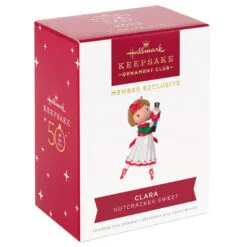 Hallmark Nutcracker Sweet Clara 2023 Exclusive Ornament -Hot Sale Hallmark Store Clara With Nutcracker Keepsake Ornament 1799QXC5621 04