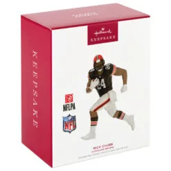 Hallmark NFL Cleveland Browns Nick Chubb Ornament -Hot Sale Hallmark Store Cleveland Browns Nick Chubb Keepsake Ornament 2299QXI7159 04