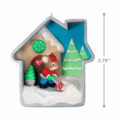 Hallmark Cookie Cutter Christmas Ornament -Hot Sale Hallmark Store Cookie Cutter Mouse Diorama Keepsake Ornament 1799QXR8067 03