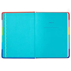 Hallmark Crayola® Every Shade Of Happy Hardback Notebook -Hot Sale Hallmark Store Crayola Rainbow Stripe Hardcover Notebook 3HWJ2112 03