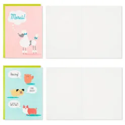 Hallmark Cute Dogs Assortment Blank Thank-You Notes, Pack Of 48 9 Hallmark Cute Dogs Assortment Blank Thank-You Notes, Pack Of 48 -Hot Sale Hallmark Store Cute Dogs Assortment Blank ThankYou Notes 5STZ1133 03