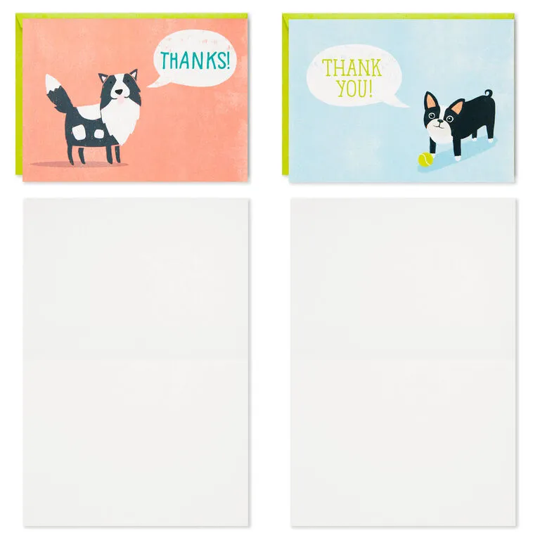 Hallmark Cute Dogs Assortment Blank Thank-You Notes, Pack Of 48 4 Hallmark Cute Dogs Assortment Blank Thank-You Notes, Pack Of 48 - Image 4