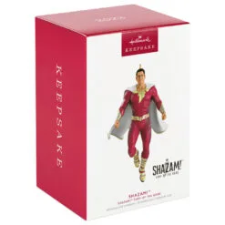 Hallmark DC™ Shazam!™ Fury Of The Gods Shazam!™ Ornament -Hot Sale Hallmark Store DC Comics Shazam Keepsake Ornament 1999QXI6117 04