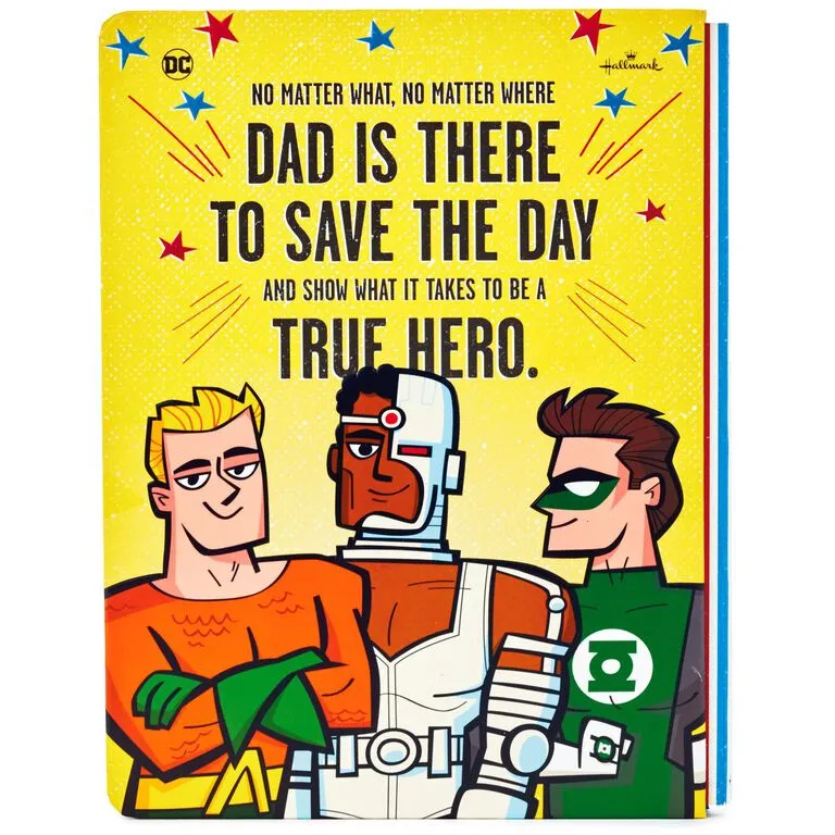 Hallmark Dad Is A Super Hero Book 4 Hallmark Dad Is A Super Hero Book - Image 4