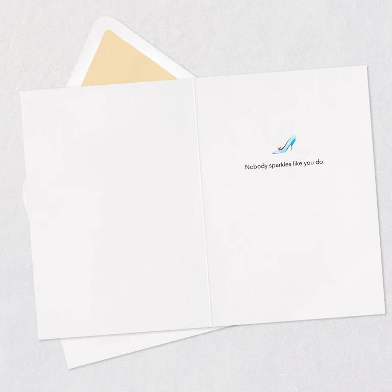 Hallmark Disney Princess Cinderella You Sparkle Quilled Paper Handmade Card 3 Hallmark Disney Princess Cinderella You Sparkle Quilled Paper Handmade Card - Image 3