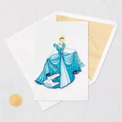 Hallmark Disney Princess Cinderella You Sparkle Quilled Paper Handmade Card 12 Hallmark Disney Princess Cinderella You Sparkle Quilled Paper Handmade Card -Hot Sale Hallmark Store Disney Cinderella Quilled Paper Handmade Card for Her 1299LAD2856 05