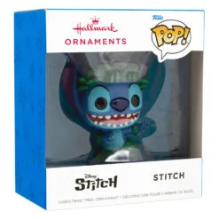 Disney Lilo & Stitch Funko POP!® Hallmark Ornament -Hot Sale Hallmark Store Disney Lilo Stitch Stitch Funko POP Christmas Ornament 3HCM2309 04