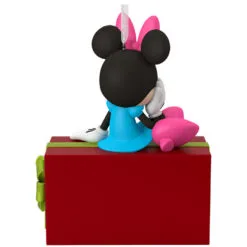 Hallmark Disney Minnie Mouse Christmas Present Personalized Ornament -Hot Sale Hallmark Store Disney Minnie Mouse Christmas Present Personalized Ornament 2499QHE1886B1 06