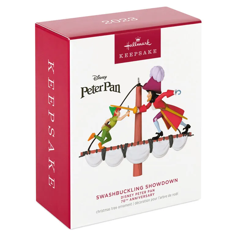 Hallmark Disney Peter Pan 70th Anniversary Swashbuckling Showdown Ornament 4 Hallmark Disney Peter Pan 70th Anniversary Swashbuckling Showdown Ornament - Image 4
