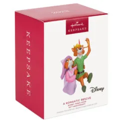 Hallmark Disney Robin Hood 50th Anniversary A Romantic Rescue Ornament -Hot Sale Hallmark Store Disney Robin Hood Maid Marian Keepsake Ornament 2199QXD6589 04