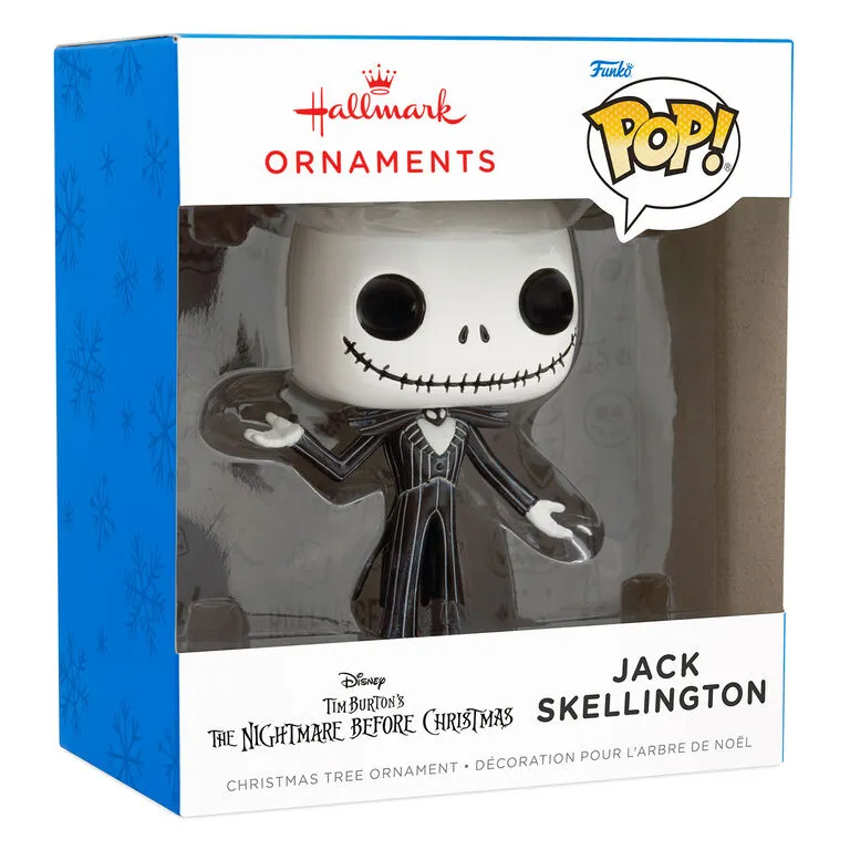 Disney Tim Burton's The Nightmare Before Christmas Jack Skellington Funko POP!® Hallmark Ornament 4 Disney Tim Burton's The Nightmare Before Christmas Jack Skellington Funko POP!® Hallmark Ornament - Image 4