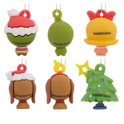 Mini Dr. Seuss's How The Grinch Stole Christmas!™ Shatterproof Hallmark Ornaments, Set Of 6 -Hot Sale Hallmark Store Dr. Seuss How the Grinch Stole Christmas Miniature Christmas Ornaments Set of 6 3HCM912 06