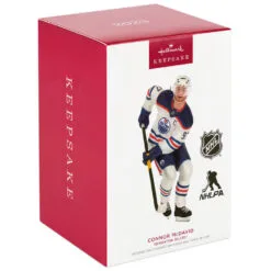 Hallmark NHL® Edmonton Oilers® Connor McDavid Ornament -Hot Sale Hallmark Store Edmonton Oilers Connor McDavid Keepsake Ornament 2299QXI7169 04
